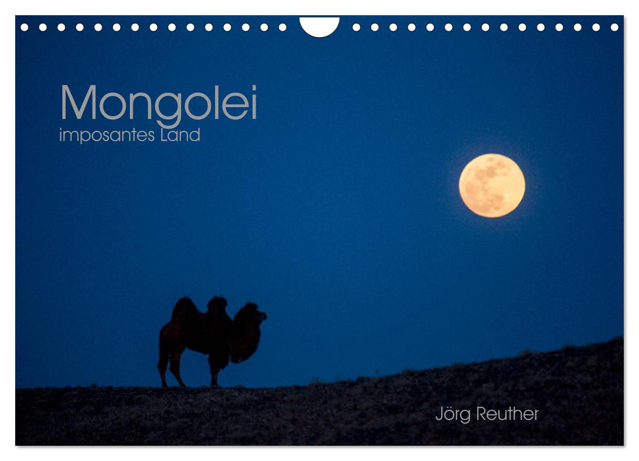 Cover: 9783435342501 | Mongolei - imposantes Land (Wandkalender 2025 DIN A4 quer),...