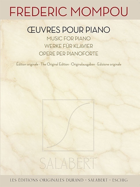 Cover: 9790048060623 | uvres pour piano | Editions Salabert | EAN 9790048060623