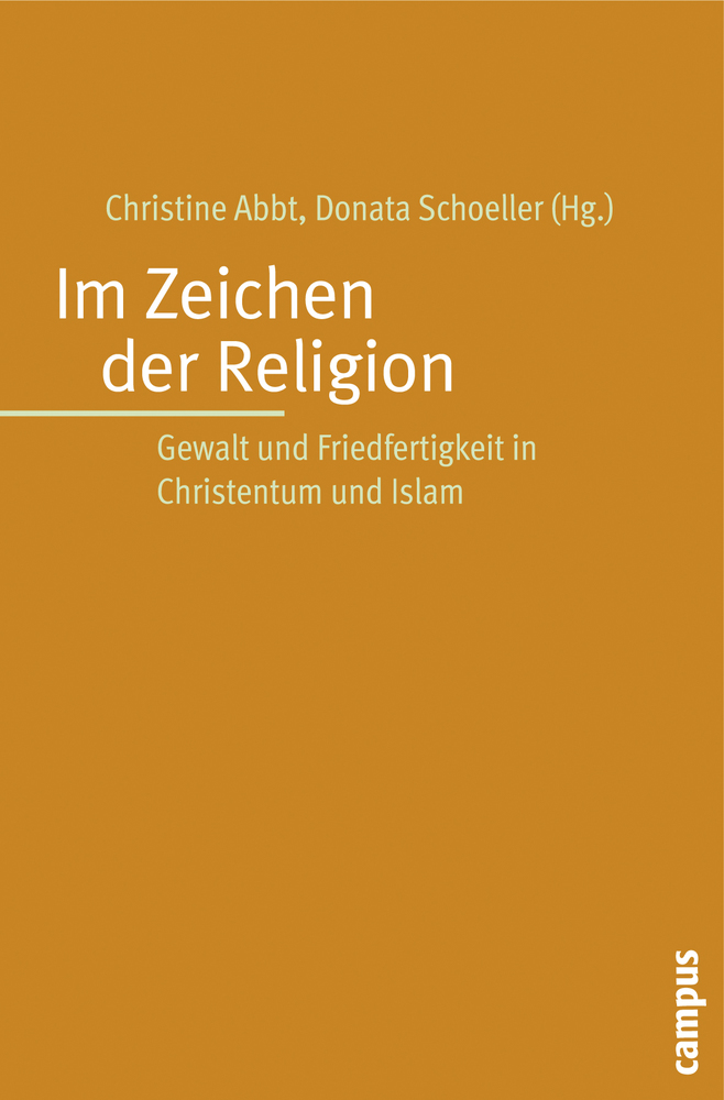 Cover: 9783593387192 | Im Zeichen der Religion | Christine Abbt (u. a.) | Taschenbuch | 2009