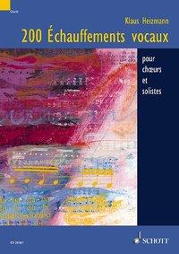 Cover: 9783795758158 | 200 Échauffements vocaux | pour choeurs et solistes | Klaus Heizmann