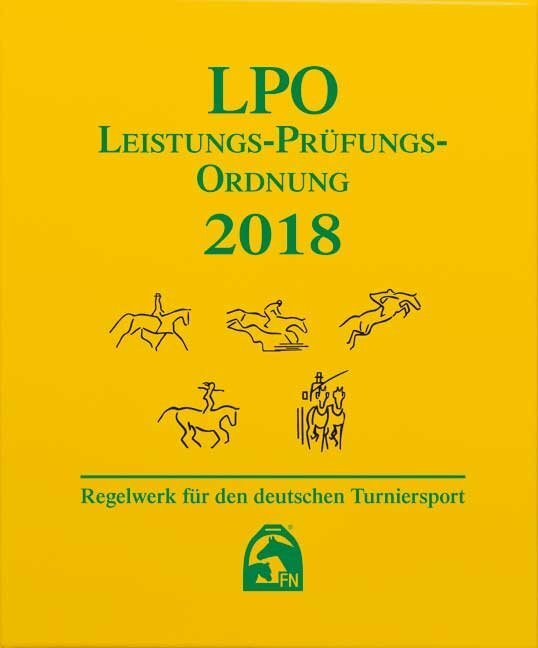Cover: 9783885424215 | Leistungs-Prüfungs-Ordnung 2018 (LPO) | Stück | RINGB | Deutsch | 2017