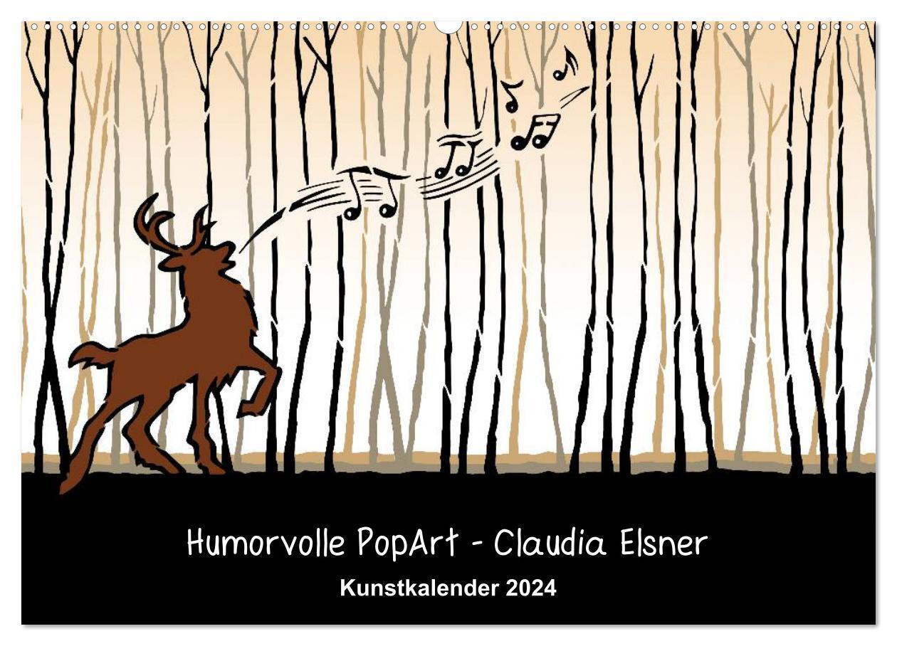 Cover: 9783675584648 | Humorvolle PopArt - Kunstkalender von Claudia Elsner (Wandkalender...