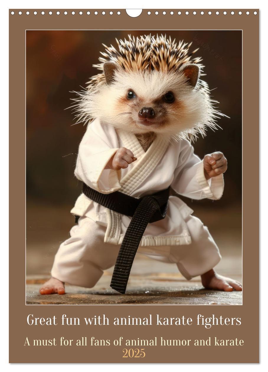 Cover: 9781325984657 | Great fun with animal karate fighters (Wall Calendar 2025 DIN A3...