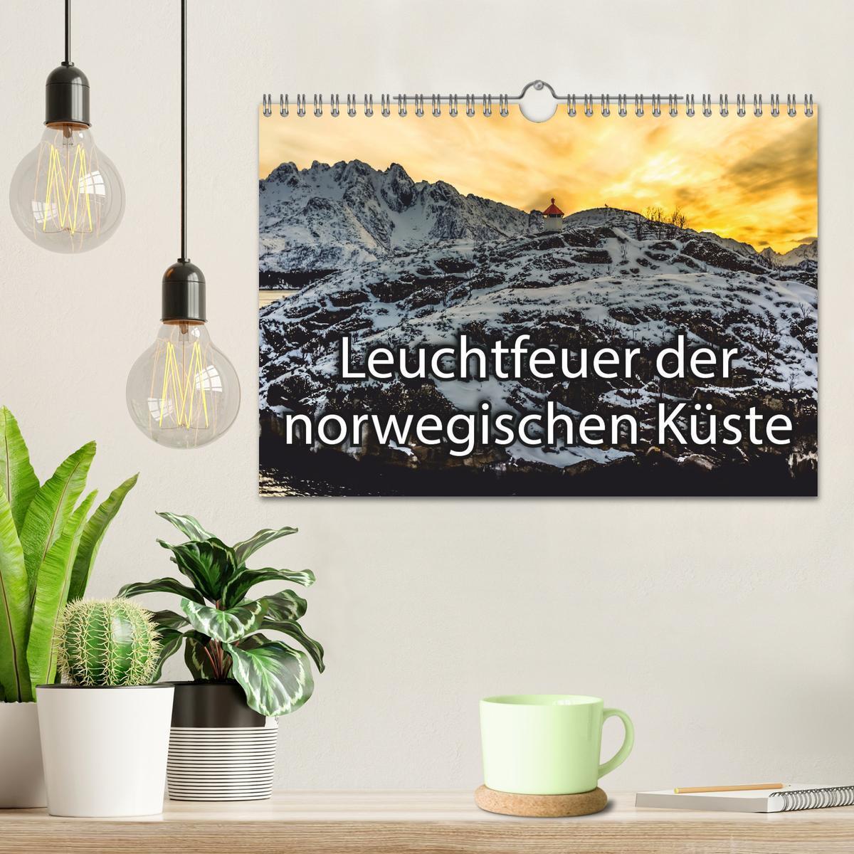 Bild: 9783435751754 | Leuchtfeuer der norwegischen Küste (Wandkalender 2025 DIN A4 quer),...