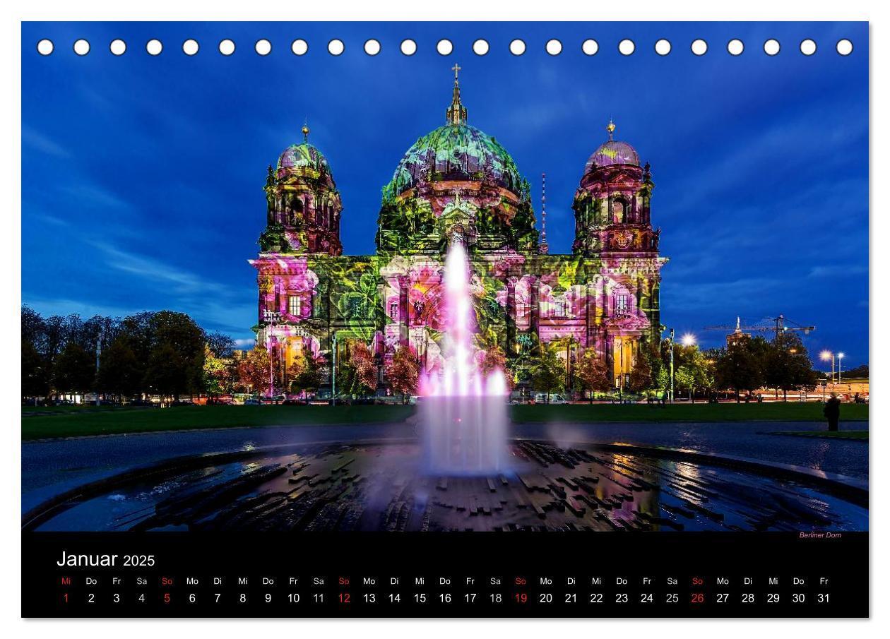 Bild: 9783435644261 | Colours of Berlin (Tischkalender 2025 DIN A5 quer), CALVENDO...