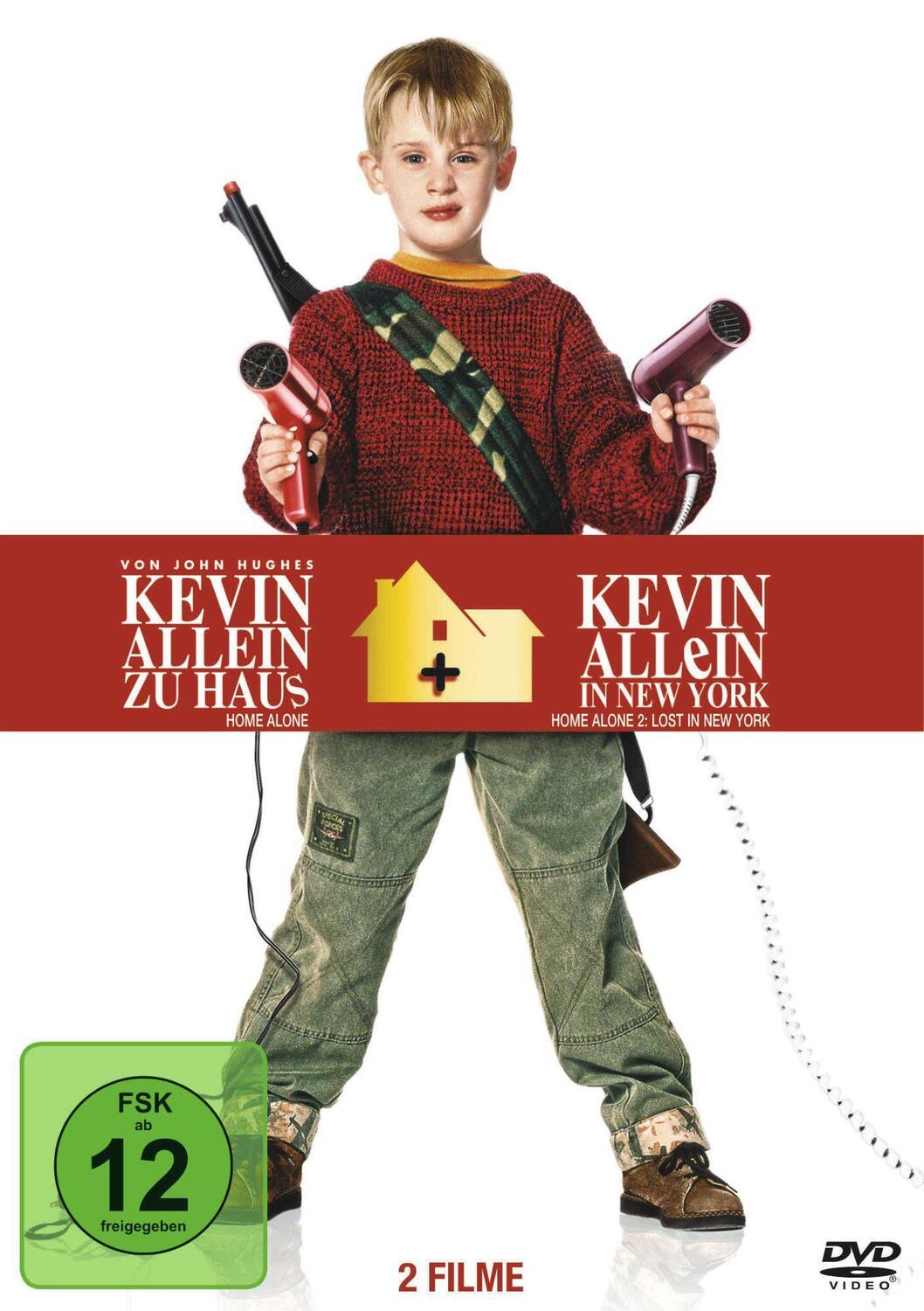 Cover: 8717418596835 | Kevin - Allein zu Haus / Kevin - Allein in New York (2 Filme, 1 Disc)