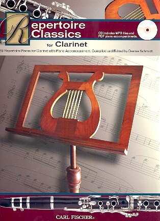Cover: 9780825882777 | Repertoire Classics for Clarinet | Buch + CD | 2010 | Carl Fischer