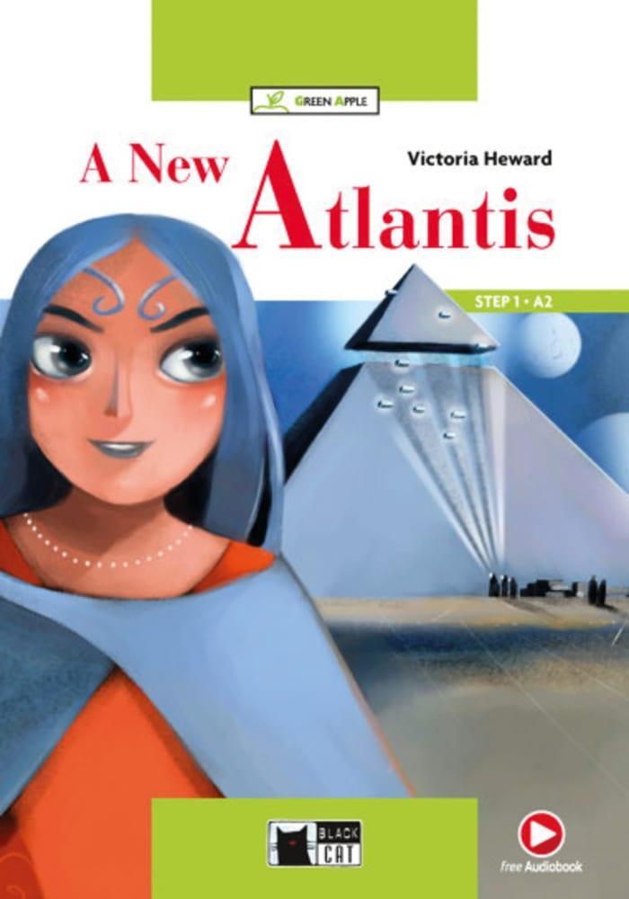 Cover: 9783125000490 | A New Atlantis | Book + free Audiobook, Black Cat Green Apple | Heward