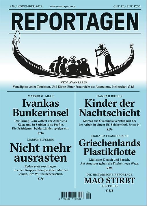 Cover: 9783906024783 | Reportagen #79 | Das unabhängige Magazin für erzählte Gegenwart | Buch