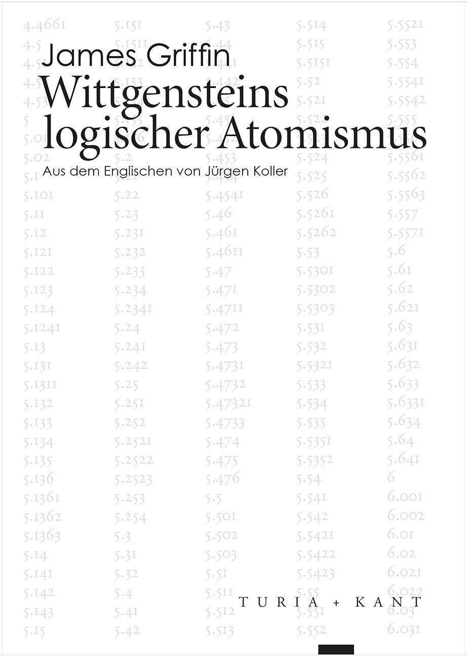 Cover: 9783851328318 | Wittgensteins logischer Atomismus | James Griffin | Taschenbuch | 2016