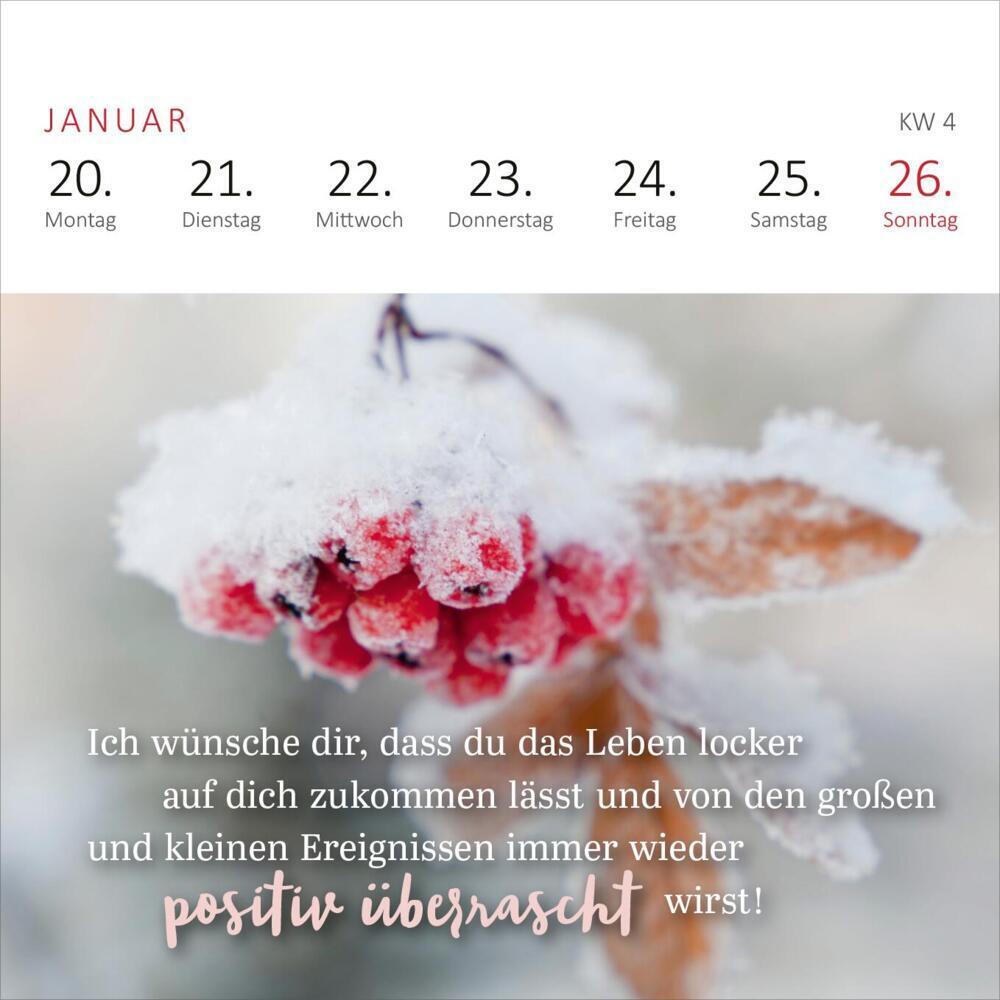 Bild: 4014489133797 | Mini-Wochenkalender Ich wünsch dir was 2025 | Kalender | 108 S. | 2025