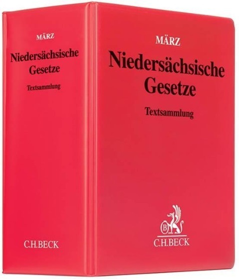 Cover: 9783406500510 | Niedersächsische Gesetze (ohne Fortsetzungsnotierung). Inkl. 123....