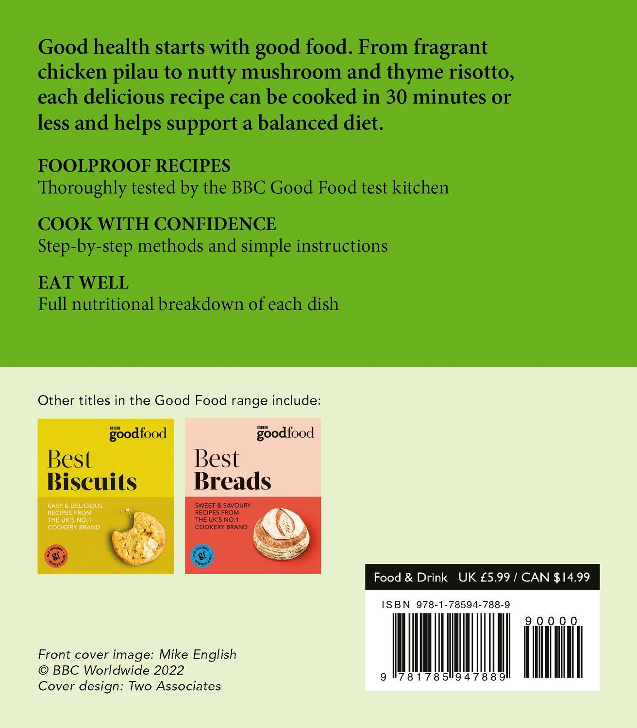 Rückseite: 9781785947889 | Good Food: Quick & Healthy | Good Food | Taschenbuch | Englisch | 2022