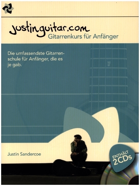 Cover: 9783865437464 | Justinguitar.com - Gitarrenkurs für Anfänger, m. 2 Audio-CDs | Buch