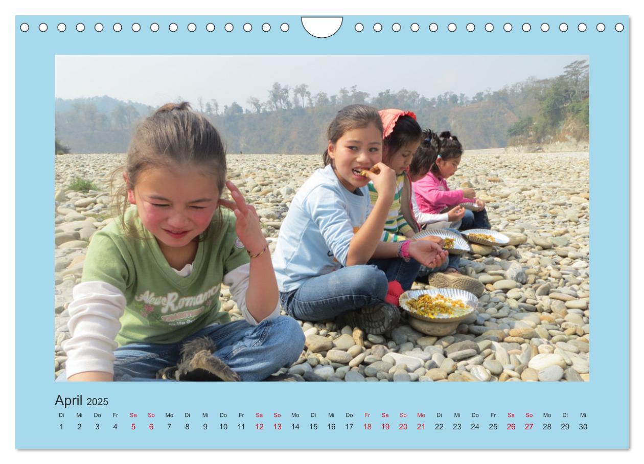 Bild: 9783435219391 | Kalender der Nepal Kinderhilfe e.V. (Wandkalender 2025 DIN A4...