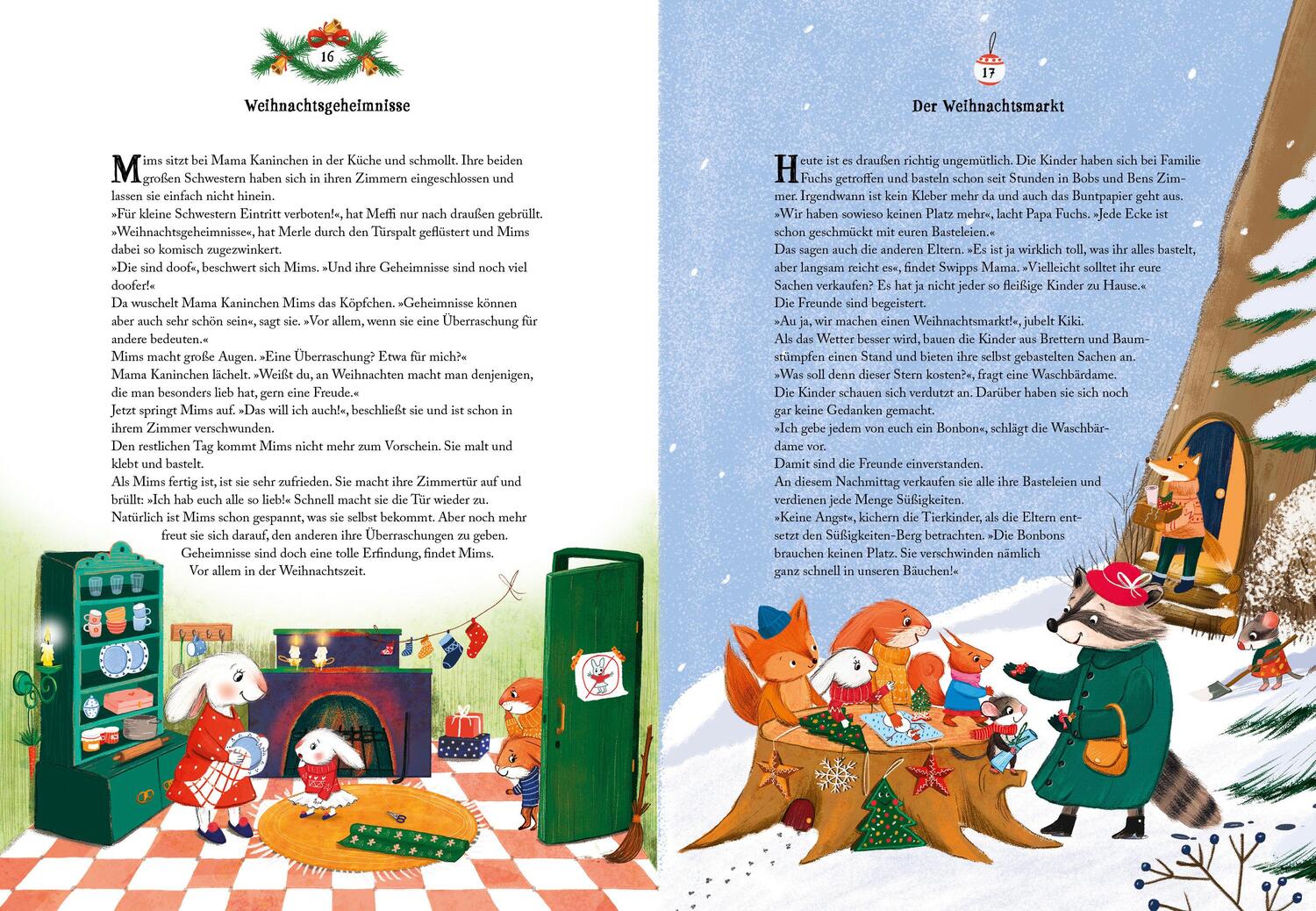Bild: 9783328301783 | Wie die Tierkinder auf Weihnachten warten | Annette Moser | Buch