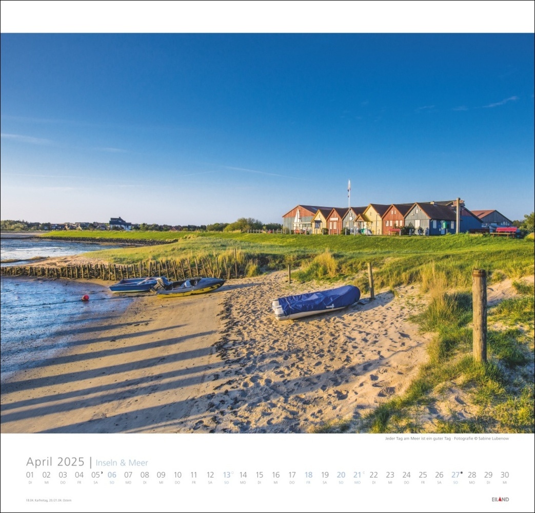 Bild: 9783964023247 | Inseln und Meer Edition Kalender 2025 | Kalender | Spiralbindung