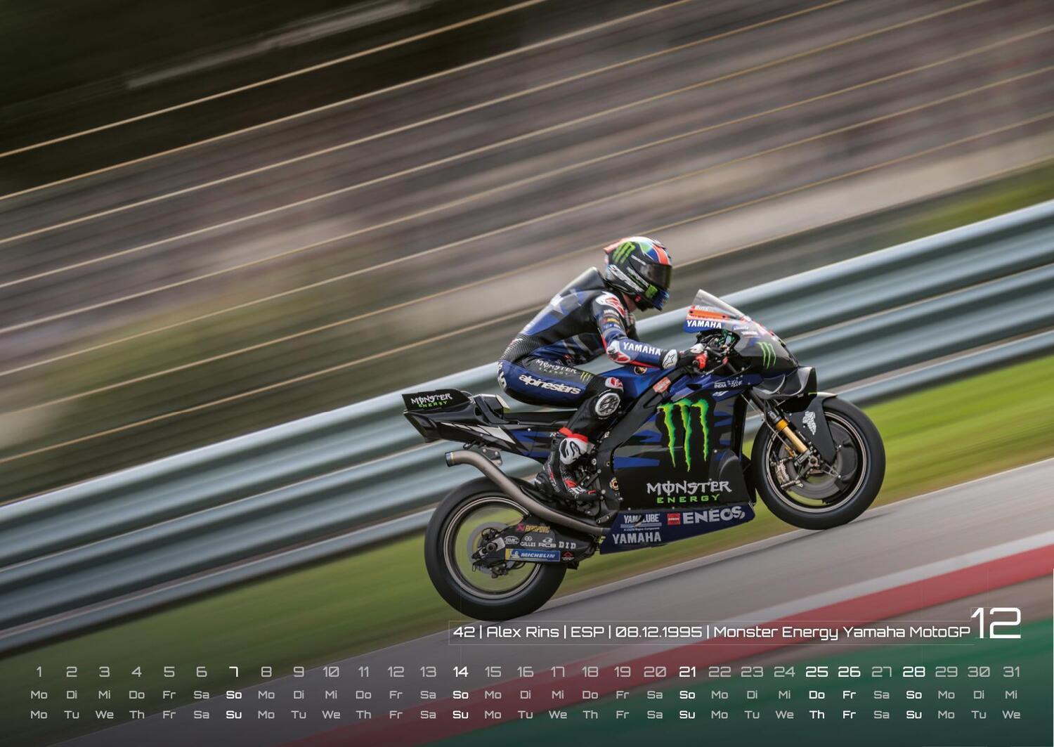 Bild: 9783986734022 | Motorrad Grand Prix 2025 - Kalender MotoGP DIN A2 | GP-Fever. de