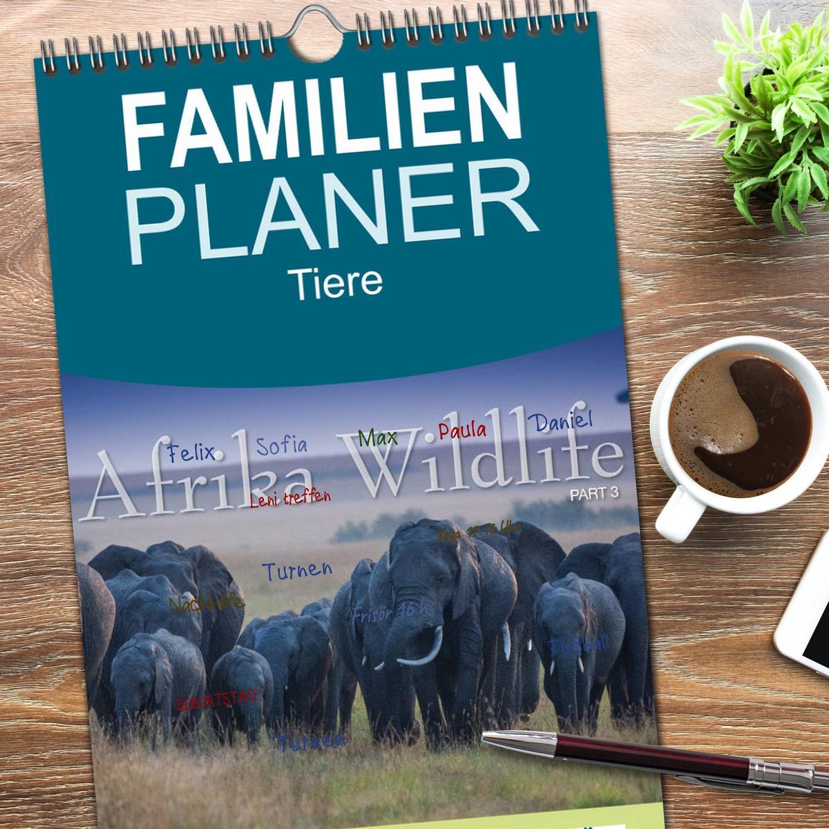 Bild: 9783457116098 | Familienplaner 2025 - Emotionale Momente: Afrika Wildlife. Part 3....