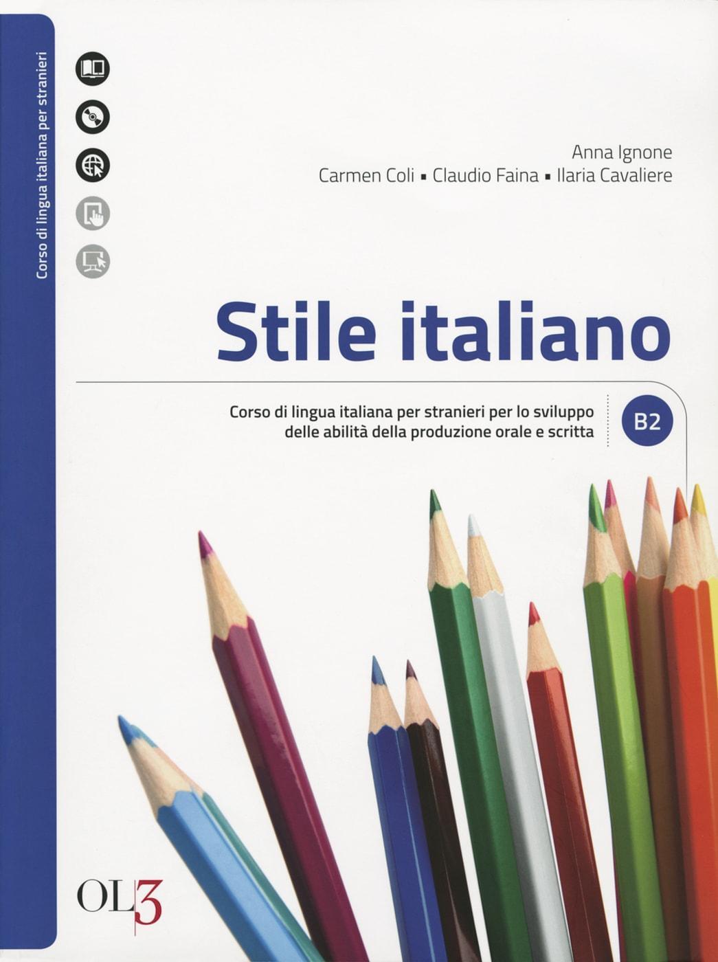 Cover: 9783125256408 | Stile italiano (B2). Kurs- und Übungsbuch + Audio-CD | Taschenbuch