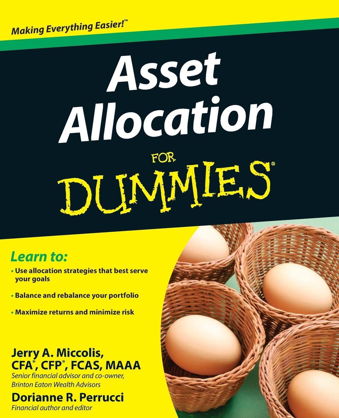 Cover: 9780470409633 | Asset Allocation For Dummies | Jerry A. Miccolis | Taschenbuch | 2009