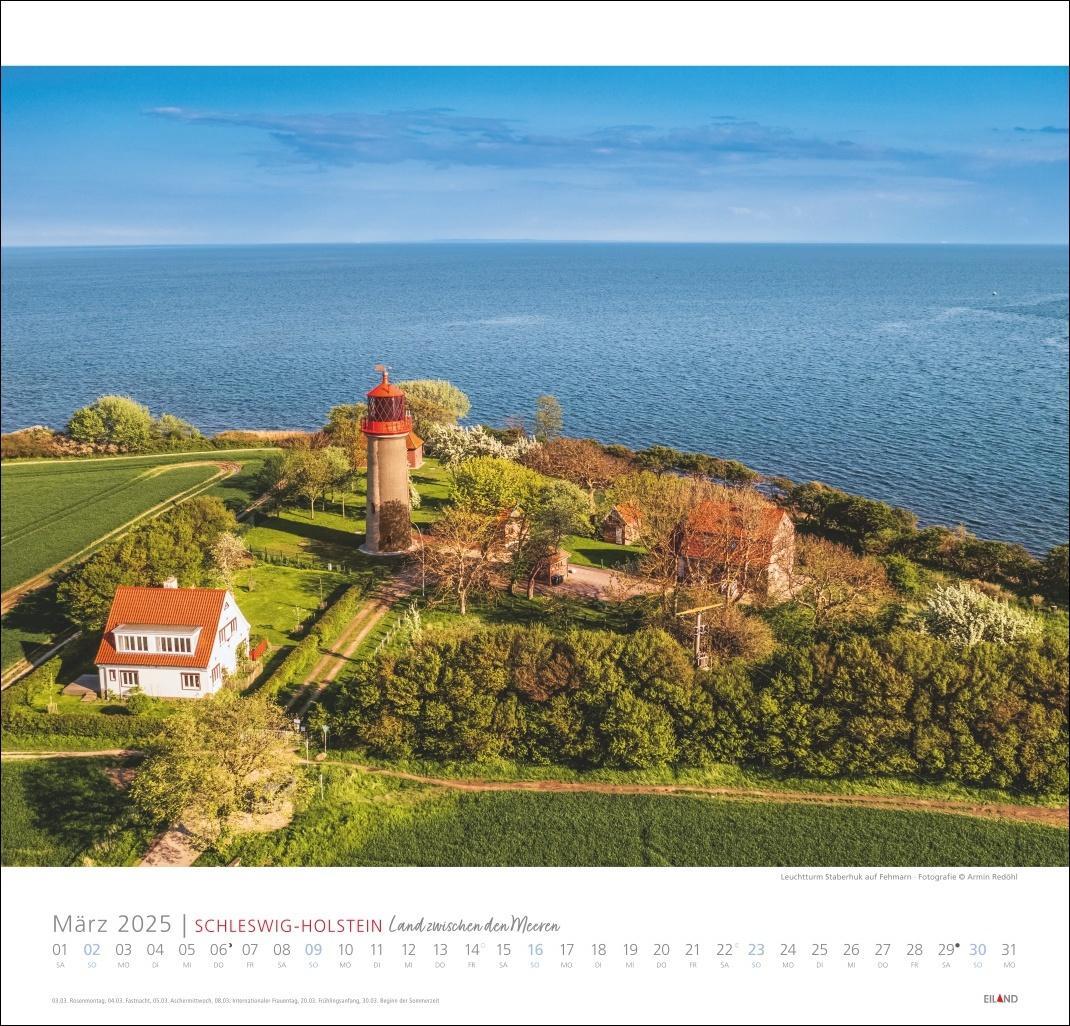 Bild: 9783964023117 | Schleswig-Holstein Edition Kalender 2025 - Land zwischen den Meeren