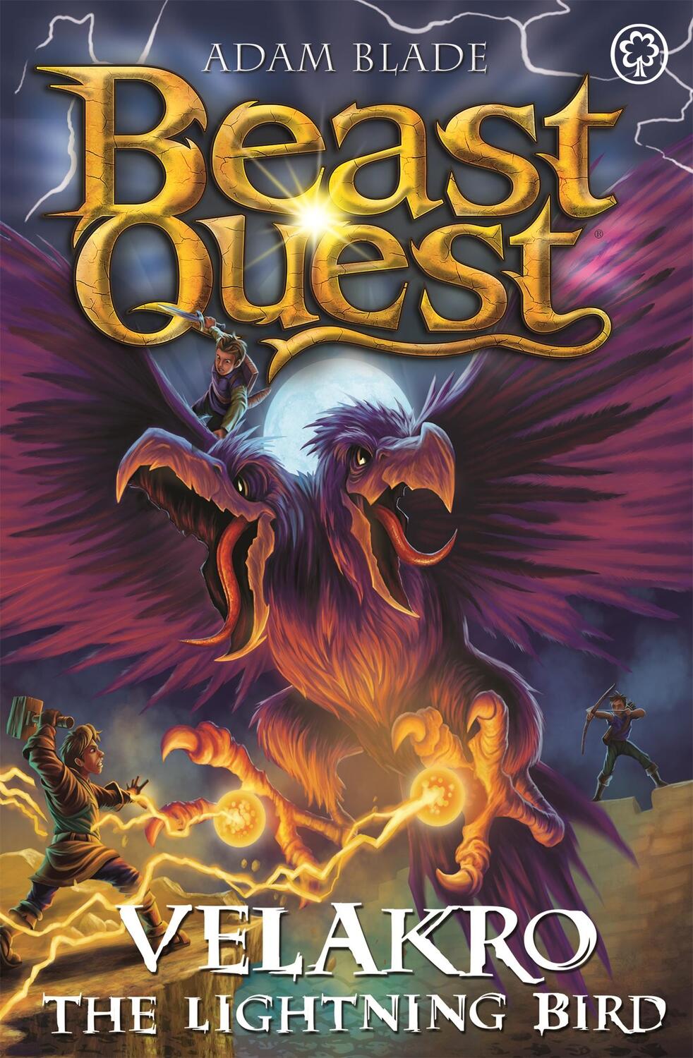 Cover: 9781408365427 | Beast Quest: Velakro the Lightning Bird | Series 28 Book 4 | Blade