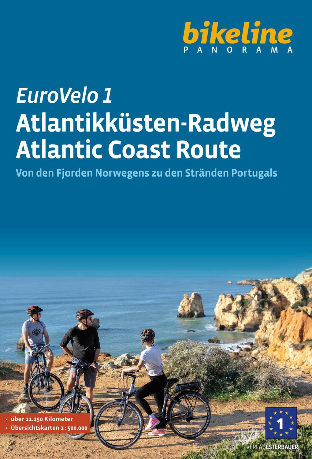 Cover: 9783711102171 | Eurovelo 1 - Atlantikküsten-Radweg Atlantic Coast Route | Verlag