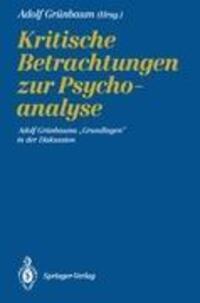 Cover: 9783540525554 | Kritische Betrachtungen zur Psychoanalyse | Adolf Grünbaum | Buch