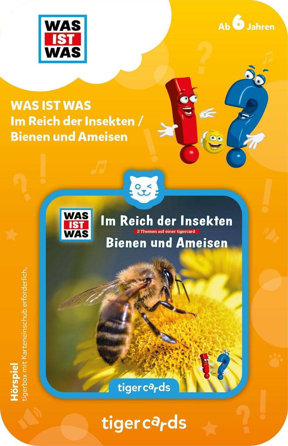 Bild: 4260535484270 | tigercard - WAS IST WAS - Im Reich der Insekten/ Bienen und Ameisen