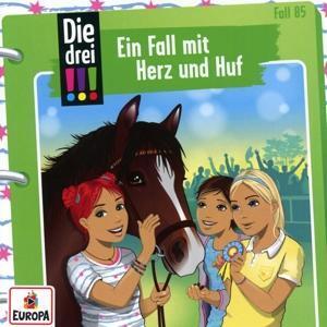 Cover: 196587669720 | drei !!! 85: Ein Fall mit Herz und Huf | Kirsten Vogel | Audio-CD