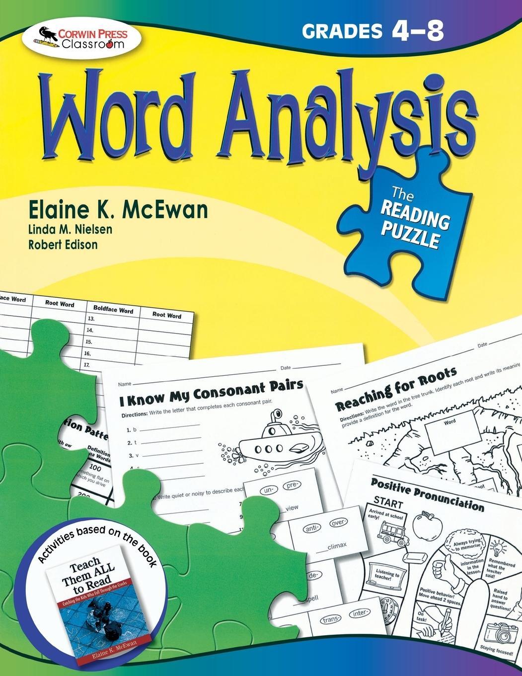 Cover: 9781412958257 | The Reading Puzzle | Word Analysis, Grades 4-8 | Elaine K. McEwan