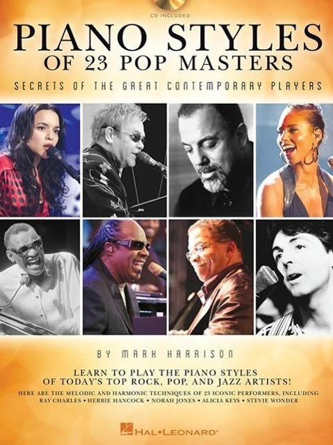 Cover: 9781458451293 | Piano Styles of 23 Pop Masters: Secrets of the Great Contemporary...