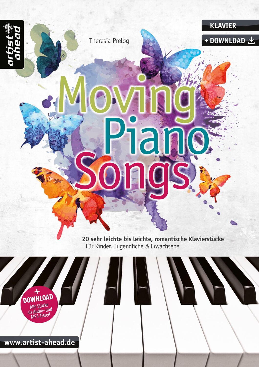 Cover: 9783866421479 | Moving Piano Songs | Theresia Prelog | Broschüre | Buch & Download