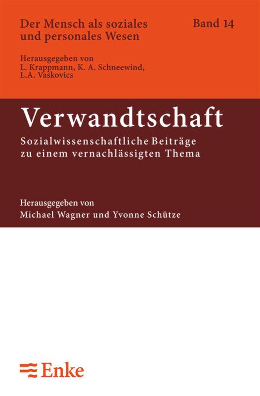 Cover: 9783828245976 | Verwandtschaft | Yvonne Schütze (u. a.) | Taschenbuch | Deutsch | 1998