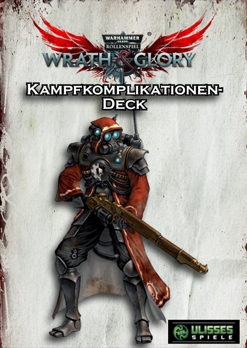 Cover: 9783963311543 | WH40K Wrath & Glory - Kampfkomplikationen Kartendeck | Ross Watson