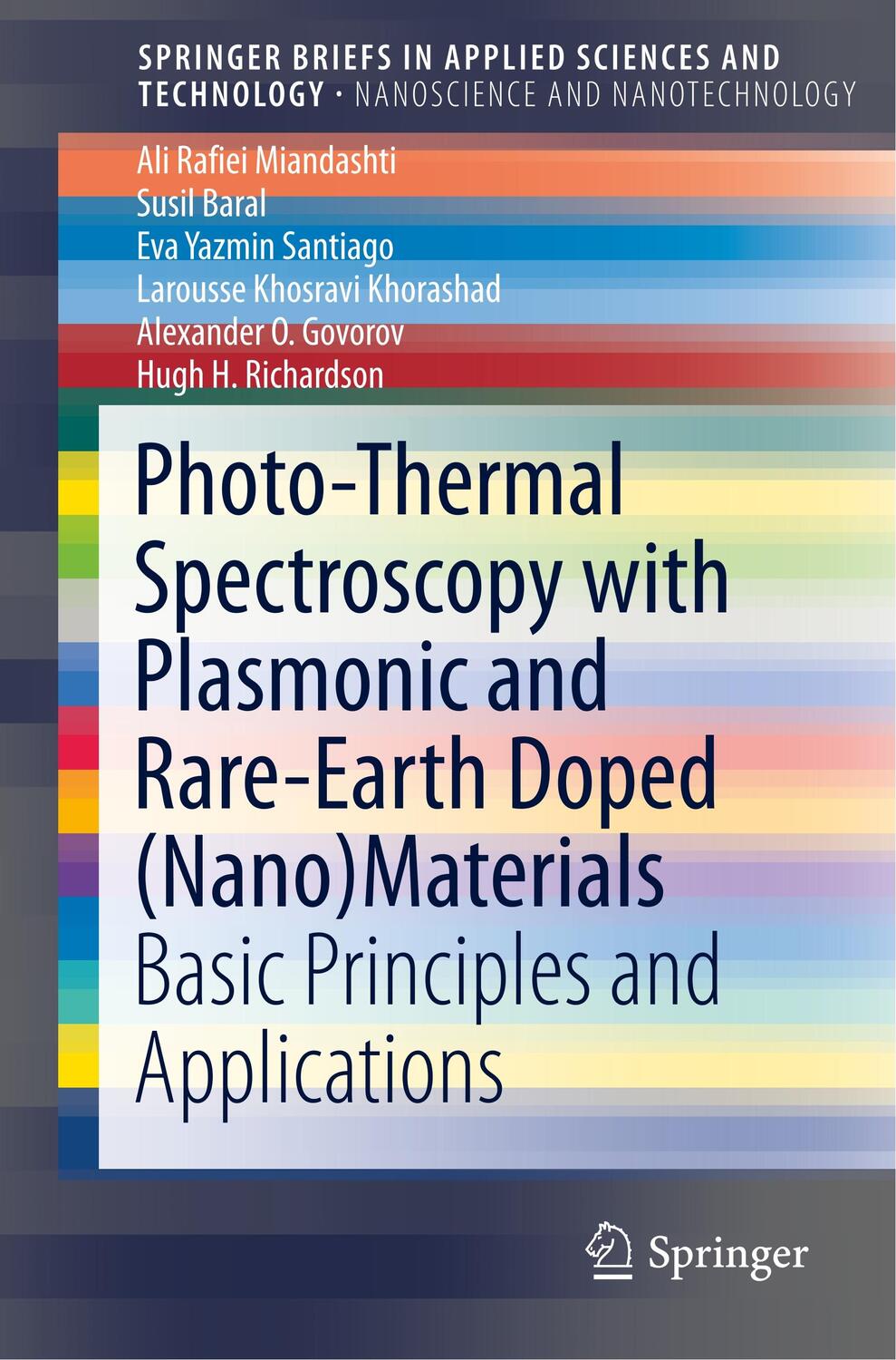 Cover: 9789811335907 | Photo-Thermal Spectroscopy with Plasmonic and Rare-Earth Doped...