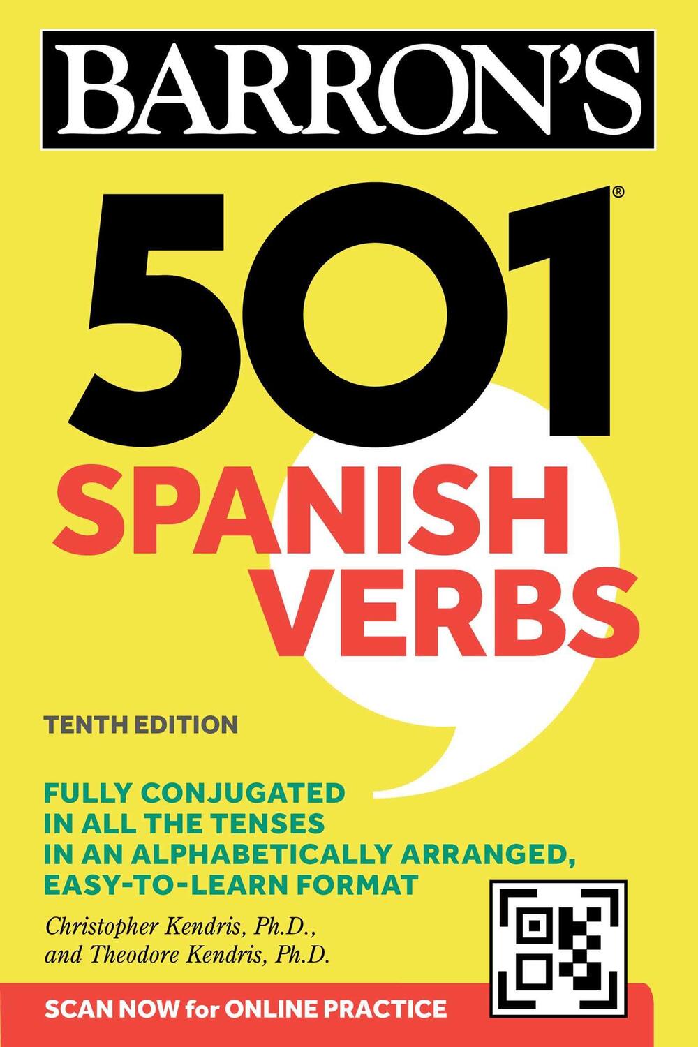 Cover: 9781506293561 | 501 Spanish Verbs, Tenth Edition | Christopher Kendris (u. a.) | Buch