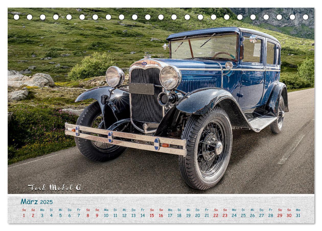 Bild: 9783435010288 | Oldtimer, die neuen ALTEN (Tischkalender 2025 DIN A5 quer),...