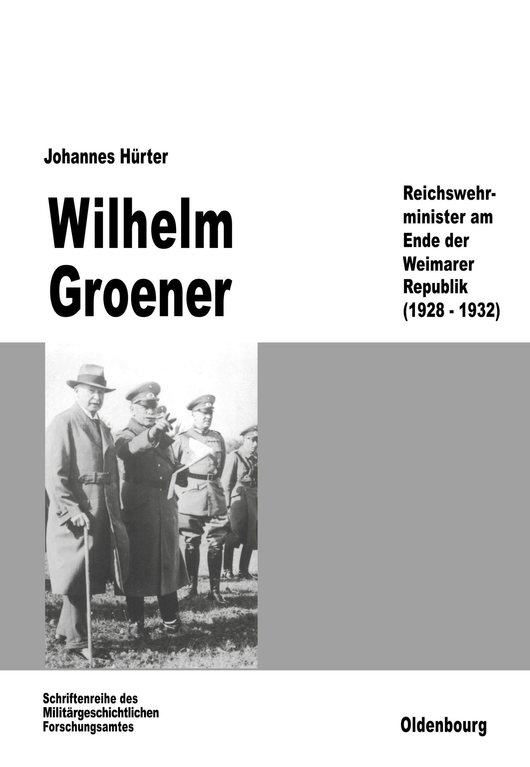 Cover: 9783486559781 | Wilhelm Groener | Johannes Hürter | Buch | XII | Deutsch | 1993