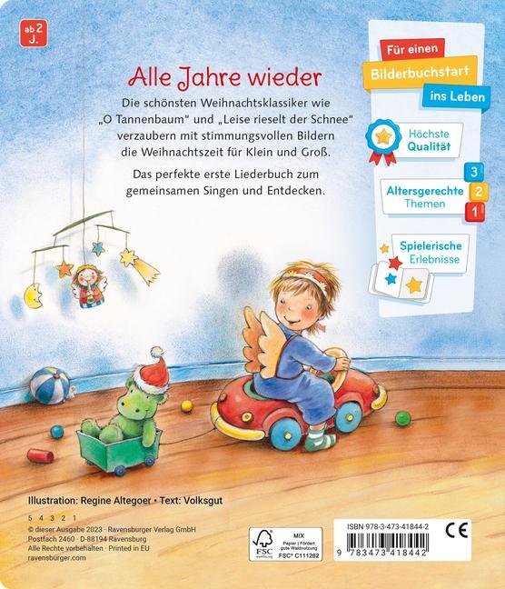 Bild: 9783473418442 | Meine liebsten Weihnachtslieder | Volksgut | Buch | 24 S. | Deutsch