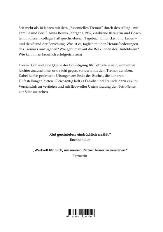 Rückseite: 9783384144720 | Geschüttelt, nicht gerührt | Anita Berres | Taschenbuch | Deutsch