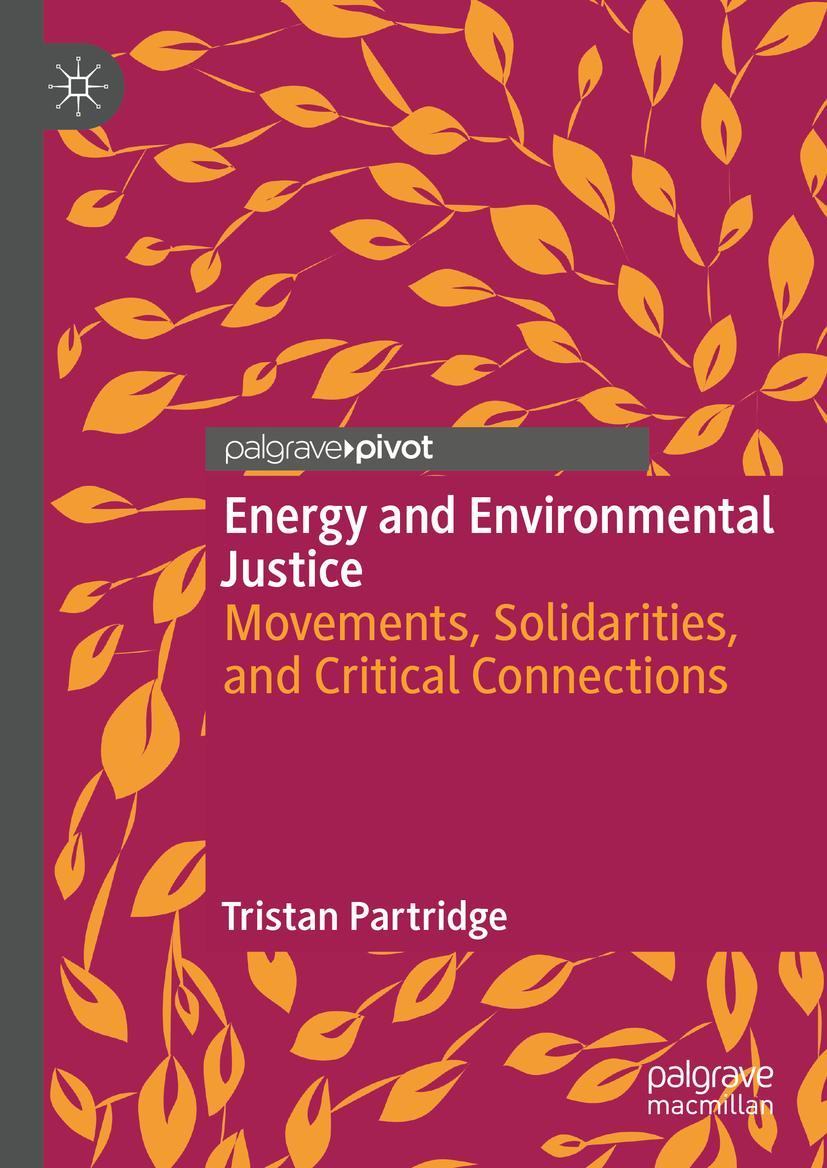 Cover: 9783031097591 | Energy and Environmental Justice | Tristan Partridge | Buch | xii