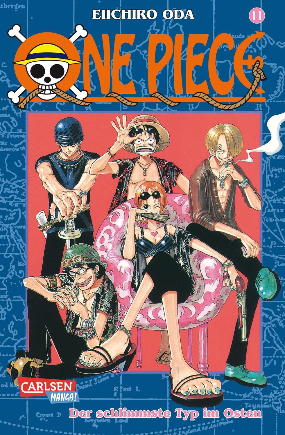 Cover: 9783551756213 | One Piece 11. Der schlimmste Typ im Osten | Eiichiro Oda | Taschenbuch
