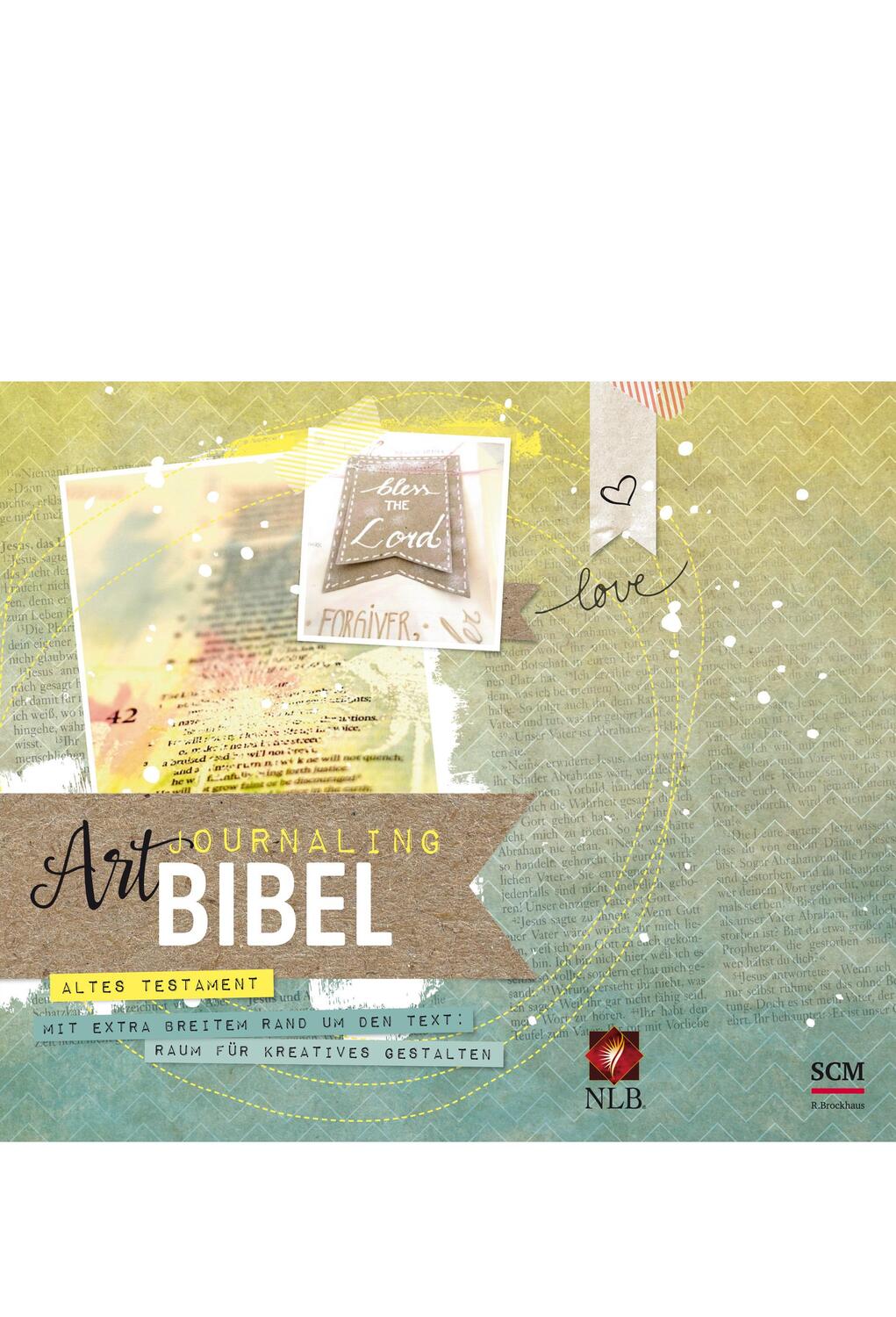 Cover: 9783417254655 | NLB Art Journaling Bibel Altes Testament | in zwei Bänden | Buch