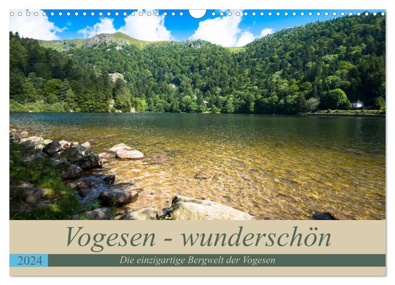 Cover: 9783383151361 | Vogesen - wunderschön (Wandkalender 2024 DIN A3 quer), CALVENDO...