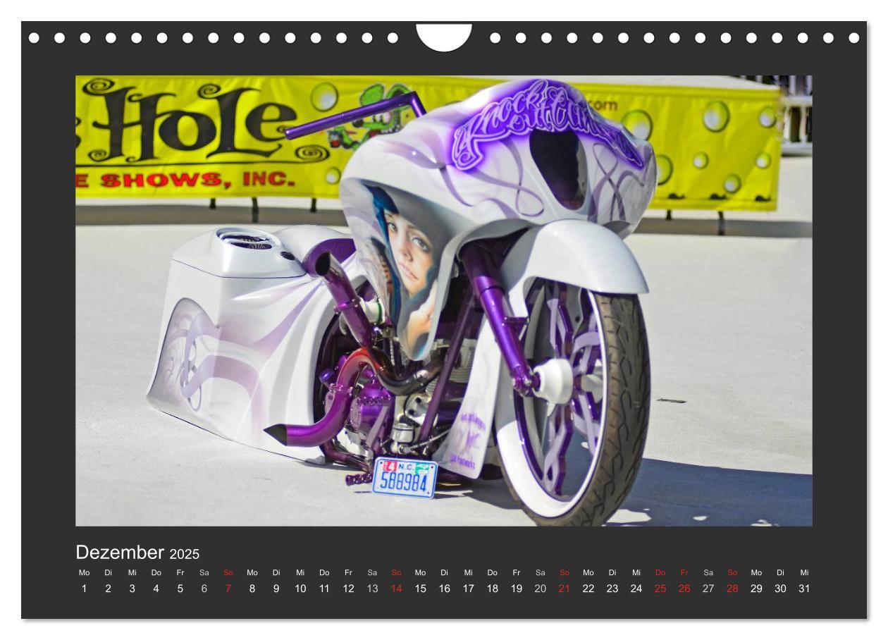 Bild: 9783435788743 | BEST OF HARLEY-DAVIDSON BAGGER-STYLE (Wandkalender 2025 DIN A4...