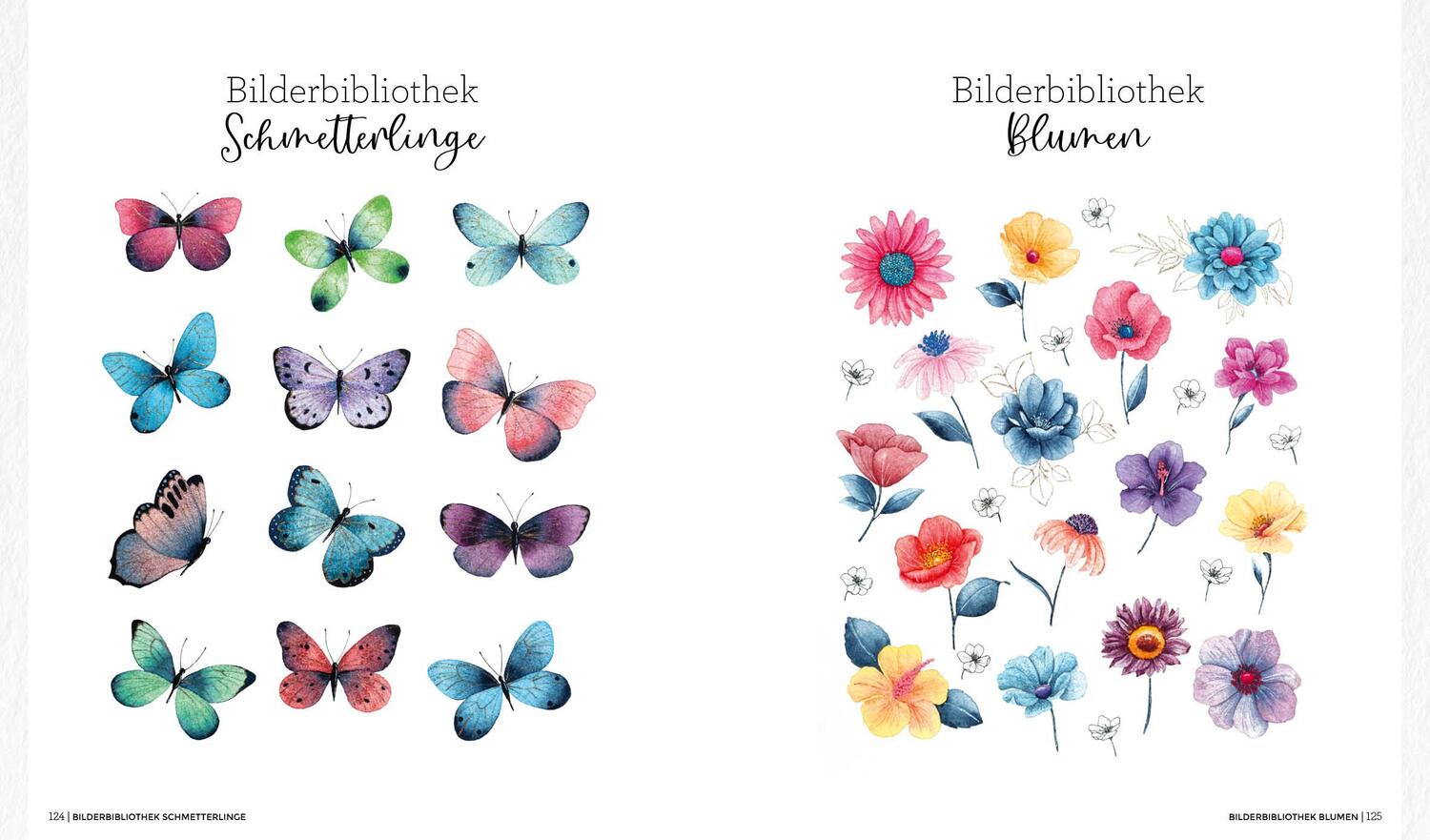 Bild: 9783745922318 | Watercolor - Fabelhafte Blütenwelten | Denise Rey | Buch | 128 S.