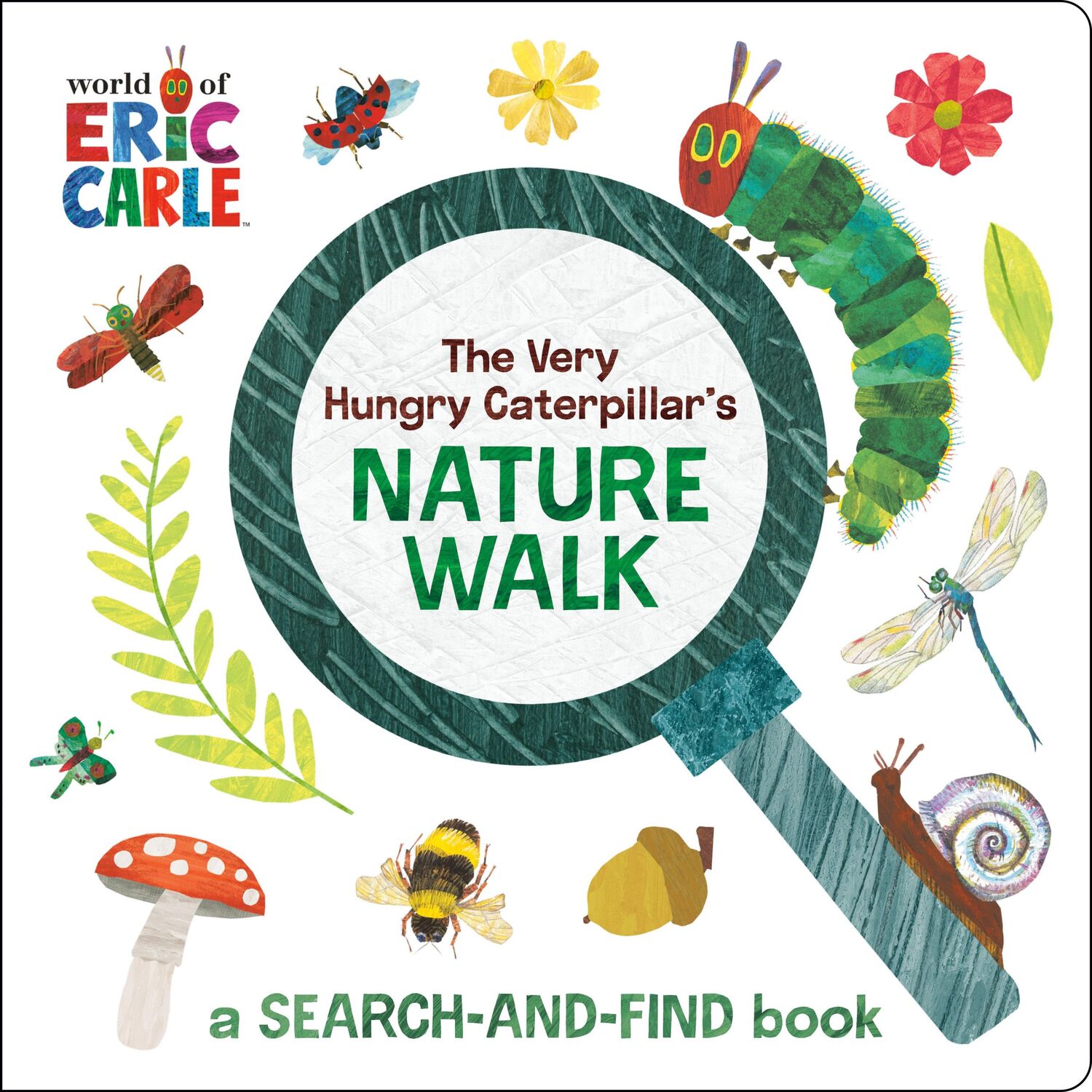 Cover: 9780593752067 | The Very Hungry Caterpillar's Nature Walk | A Search-And-Find Book