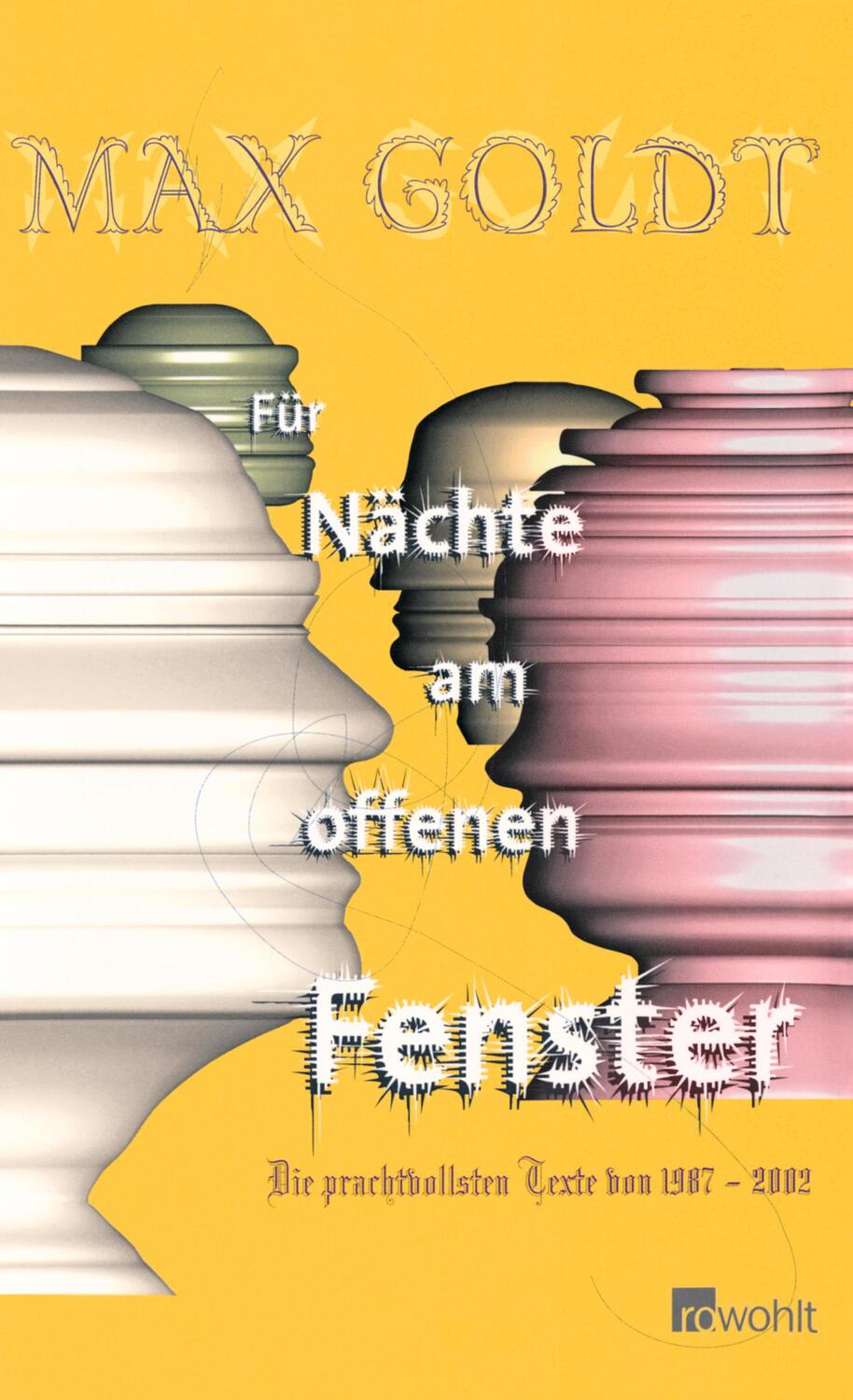 Cover: 9783498024963 | Für Nächte am offenen Fenster | Max Goldt | Buch | Deutsch | 2003